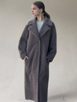 Шуба из шерсти мериноса, SilverFox (арт. 1072)