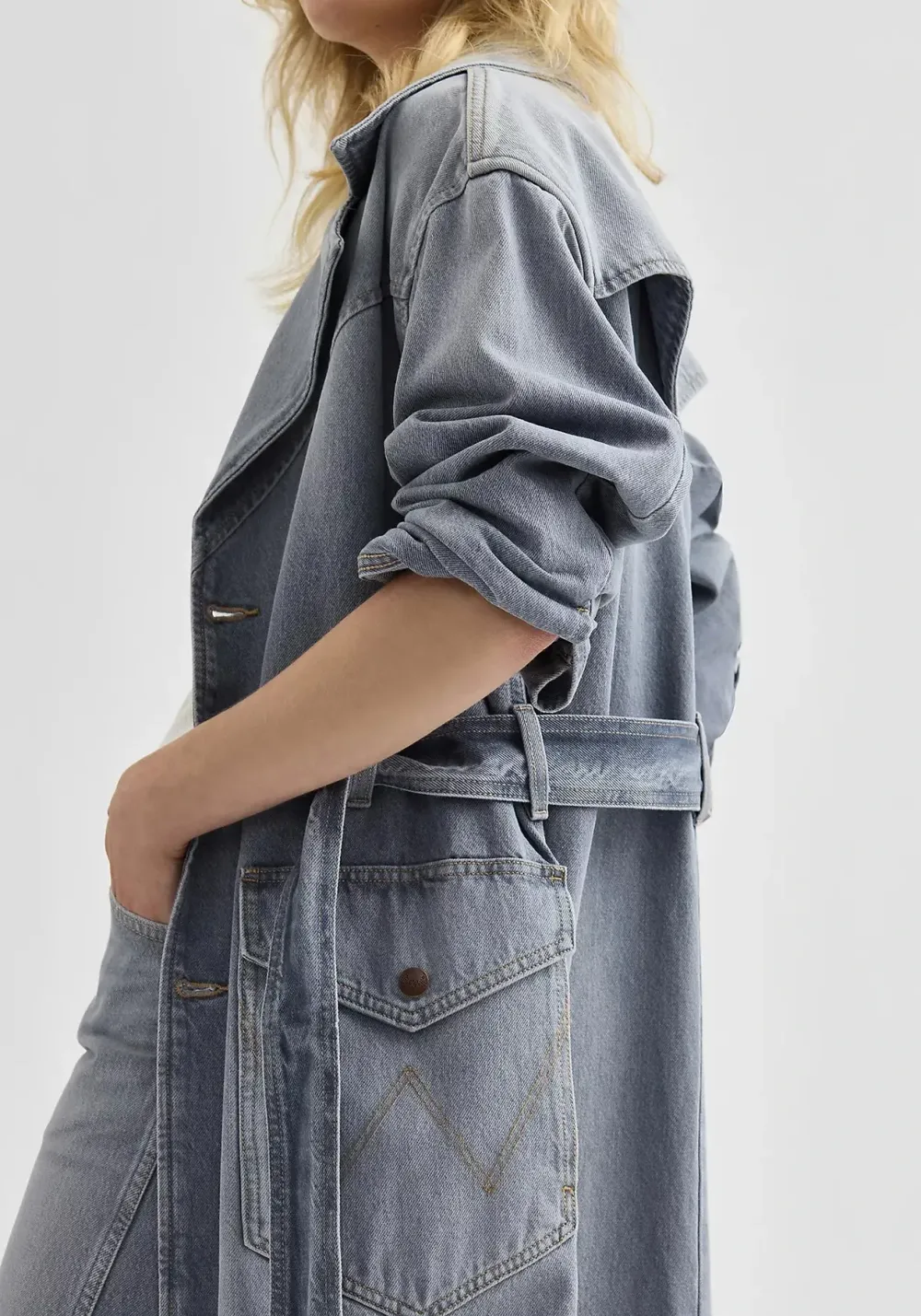 Куртка DENIM TRENCH 112370806