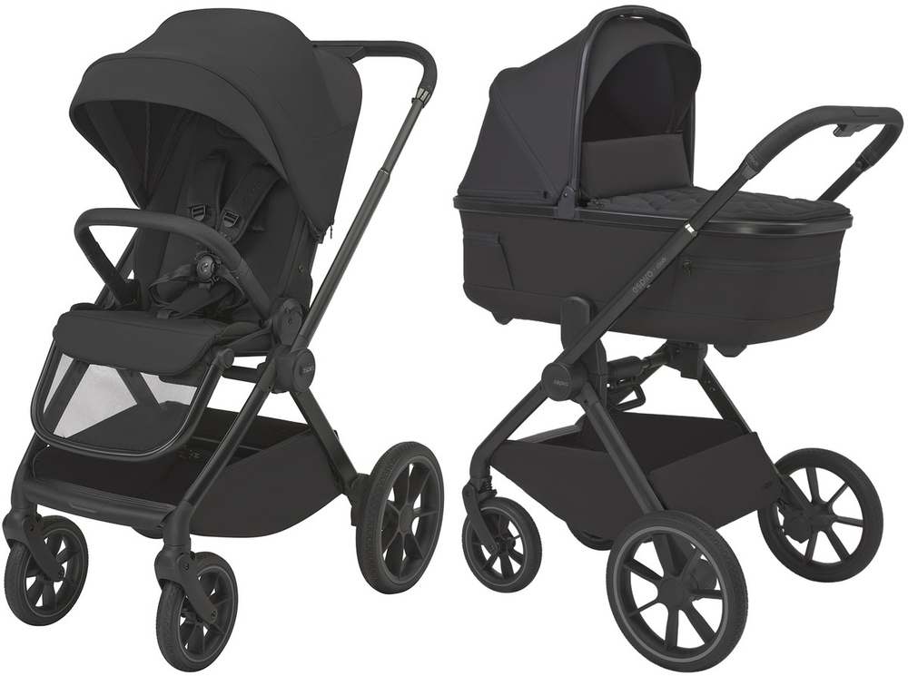 Детская коляска 2 в 1 Espiro Clodi 10 trendy black