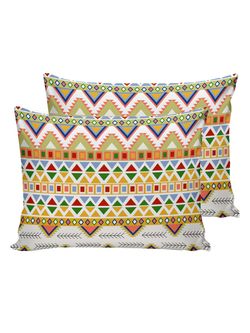 Наволочка комплект 2шт Сказка "Орнамент" 40х60 см, перкаль