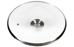 Крышка стеклянная Leran GL26-T metallico 26 см