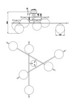 Потолочный светильник Maytoni MOD048CL-06G