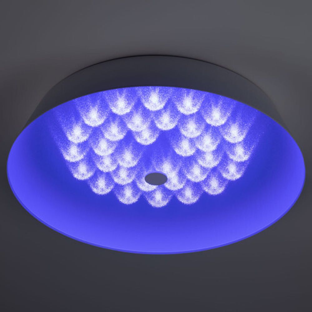 Светильник потолочный светодиодный ЭРА SPB-6-60-RC Locus RGB 60Вт RGB 3000-6500 с ДУ