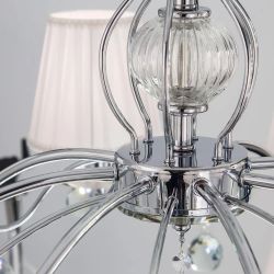 Citilux Шелли CL438161 Люстра подвесная с абажурами Хром
