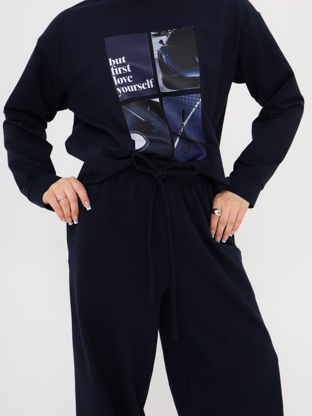 Лонгслив Day blue