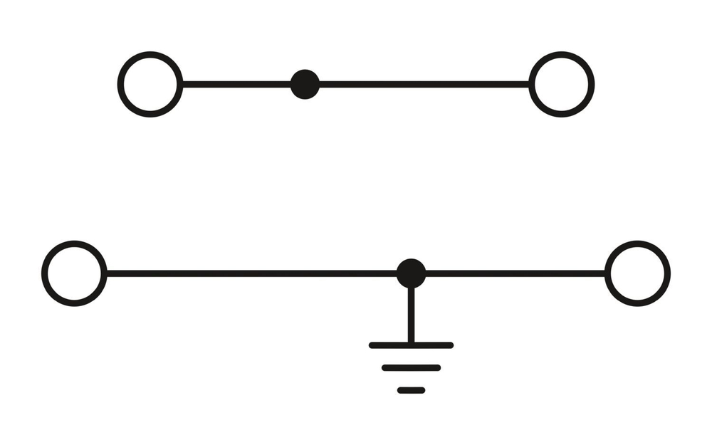 3208566 - PTTB 1,5/S-PE/N - Двухъярусная заземляющая клемма