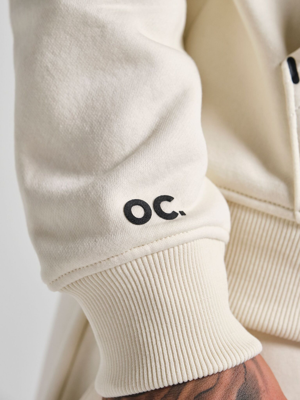 Толстовка мужская ORIGINAL CREATOR ZIP HOODIE, Молочный