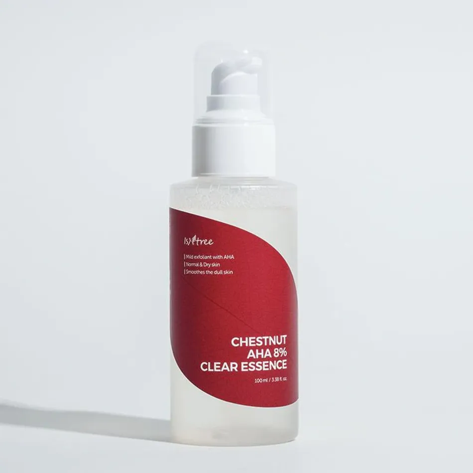 Обновляющая эссенция с АНА-кислотами IsNtree Chestnut AHA 8% Clear Essence 100 мл