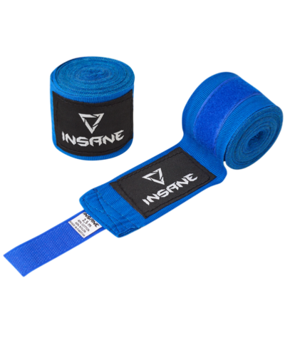 Бинт боксерский COBRA, хлопок/нейлон, синий, 2,5 м