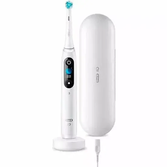 Электрическая зубная щетка Оrаl-В iO Sеries 9 White Аlаbаstеr
