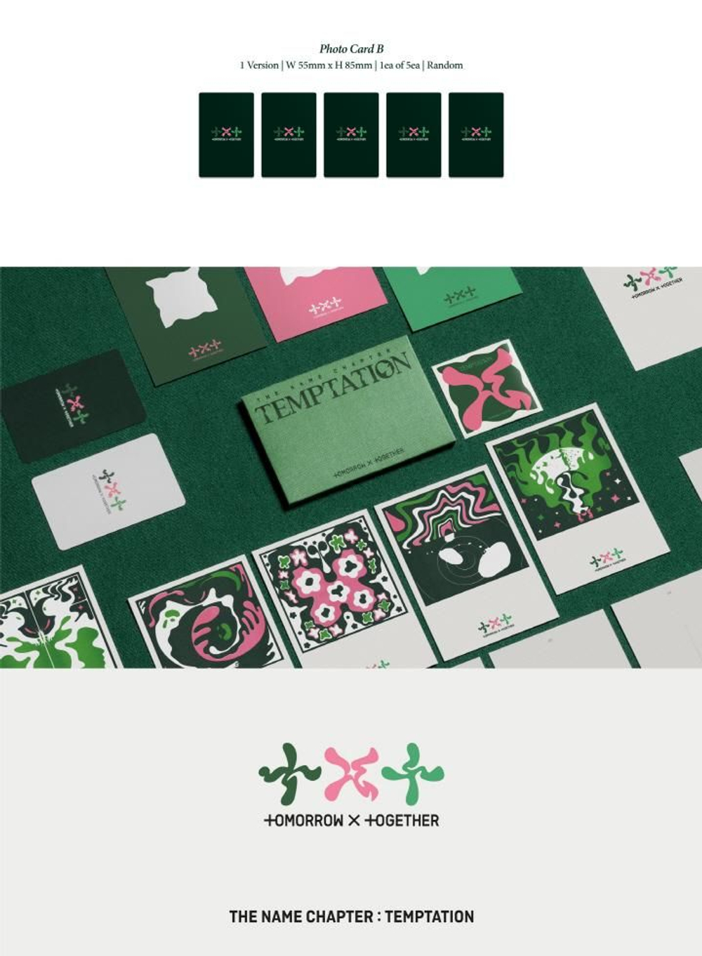 Альбом TXT - THE NAME CHAPTER: TEMPTATION WVS ALBUMS Version