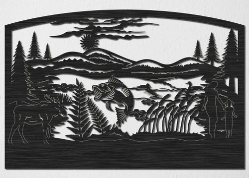 Откатные ворота с лазерной резкой от производителя под ключ.