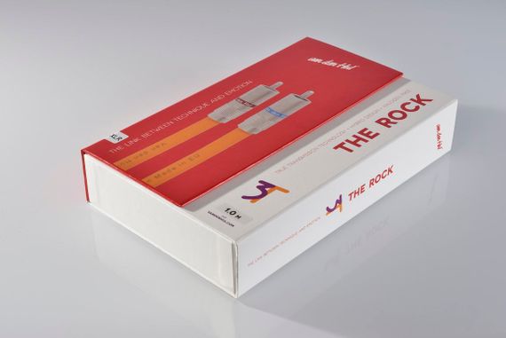 Кабель межблочный аналоговый XLR Van den Hul 3T The Rock Hybrid. Длина 0,8 метра