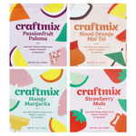 Craftmix, Пакетики для коктейлей, разнообразные, 12 пакетиков, 84 г (2,96 унции)