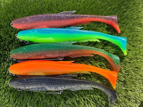 Силикон SnastiGood Kasper XXL 24 см со стингером (1 шт.)