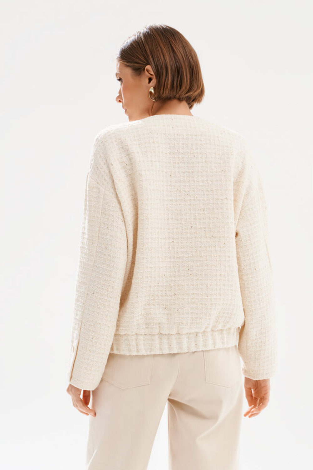 1986 Блузон женский (сливочно-золотистый)