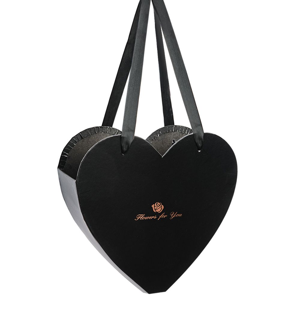 WG-99/1-B Коробка мал. «Сердце» цв.черный