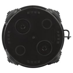 Распаячная коробка ЭРА KOR-85-40-4g-B открытой установки черная 85х40мм с гермовводами 4 вх. IP54