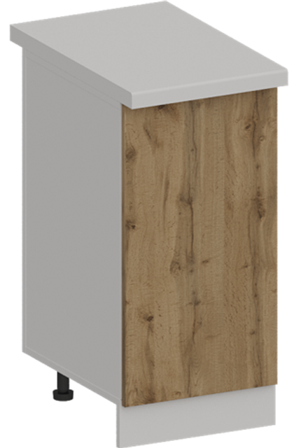 Кухня Модуль ШН 400 Белый / Вотан