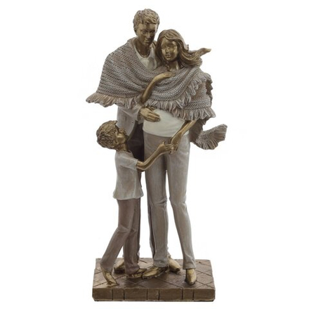 GAEM Фигурка декоративная "Семья", L12 W9,5 H25 см