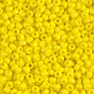 Miyuki Seed Beads 8/0 Yellow Opaque SB0404