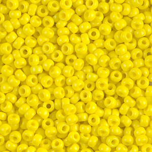 Miyuki Seed Beads 8/0 Yellow Opaque SB0404