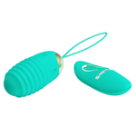 Зеленое виброяйцо Jessica с пультом ДУ (Цвет: зеленый)