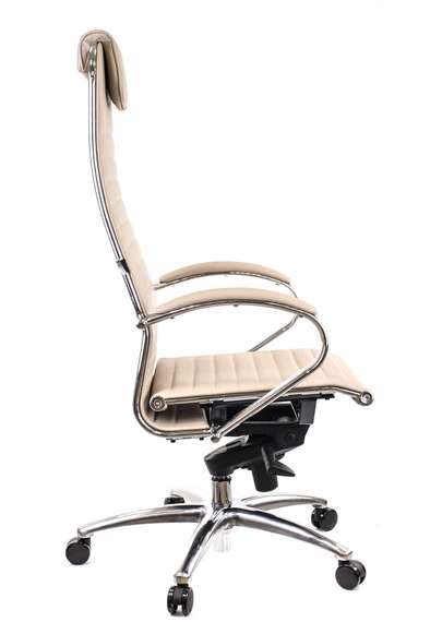 Кресло руководителя Everprof Deco Экокожа Бежевый