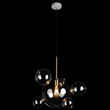 Подвесной светильник 1*Е27 2034-P6 прозрачный Bolle  LOFT IT