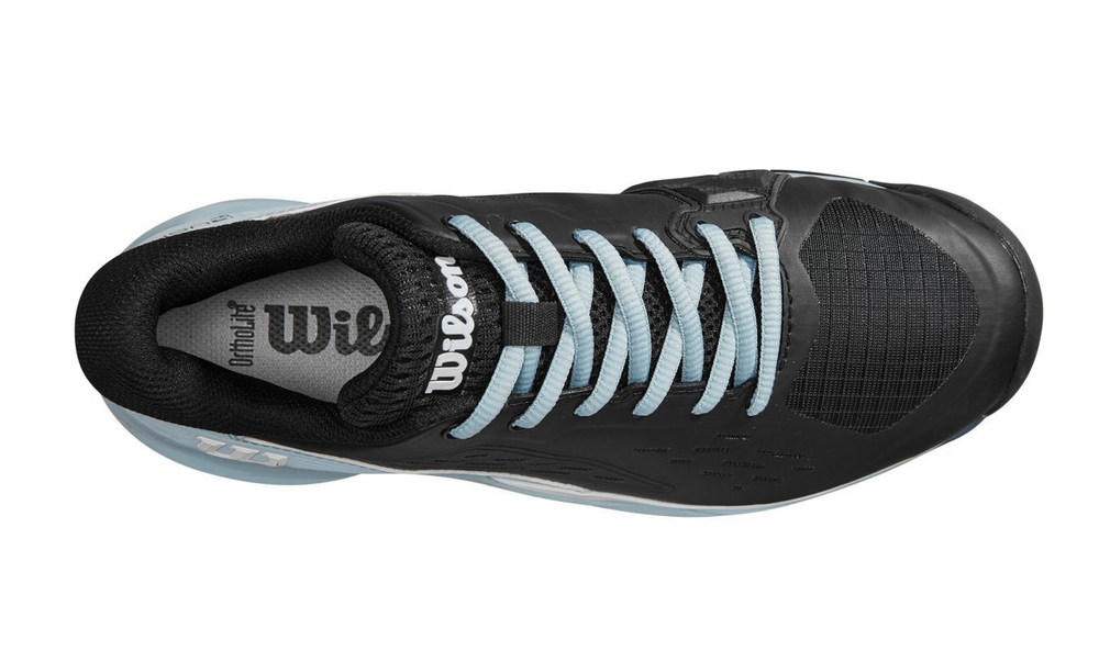 Женские теннисные кроссовки Wilson Rush Pro Ace Clay W - black/sterling blue/white