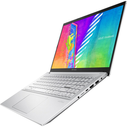 Ноутбук 15,6" ASUS Vivobook Pro 15  K3500PA-L1168 Core i5 11300H/8Gb/512Gb SSD/15.6" OLED FullHD/DOS Серебристый (90NB0UU1-M006A0)