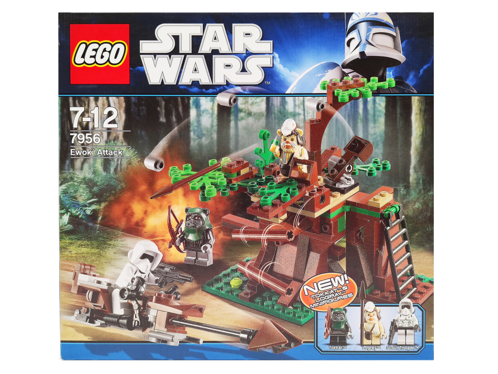 Конструктор LEGO Star Wars 7956 Атака эвоков