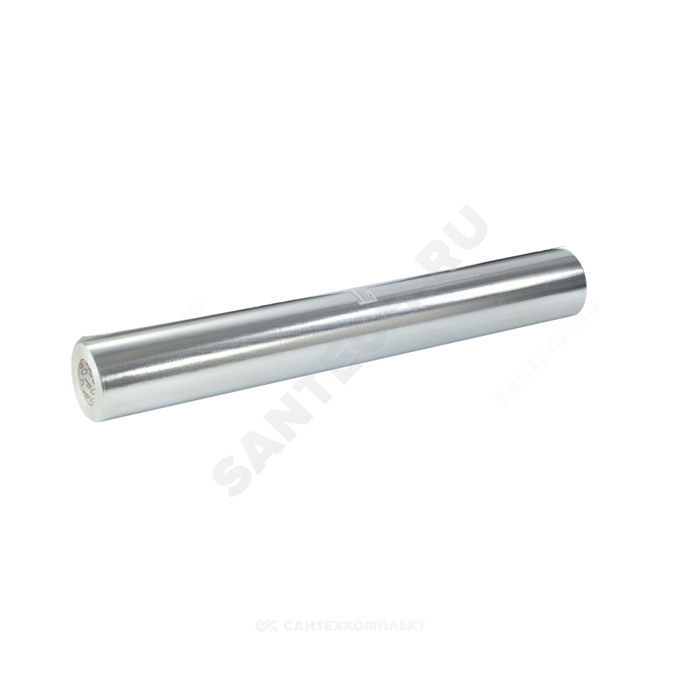 Стеклоткань ENERGOPACK TK SK 1000х25 самоклеящийся с покрытием алюминий рулон Energoflex EPKR125TKSK