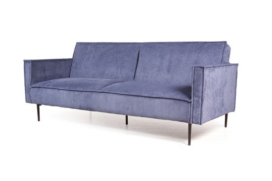 Диван-кровать ЭСТЕ с подлокотниками, трехместный, прямой, клик-кляк