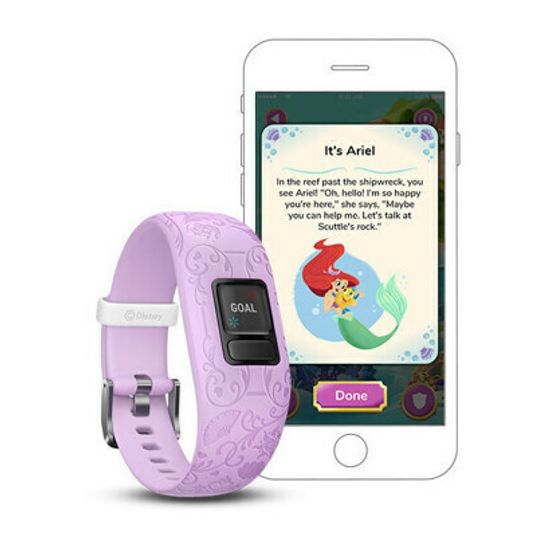 Детский фитнес трекер Garmin Vivofit jr. 2 Disney Princess 010-01909-15