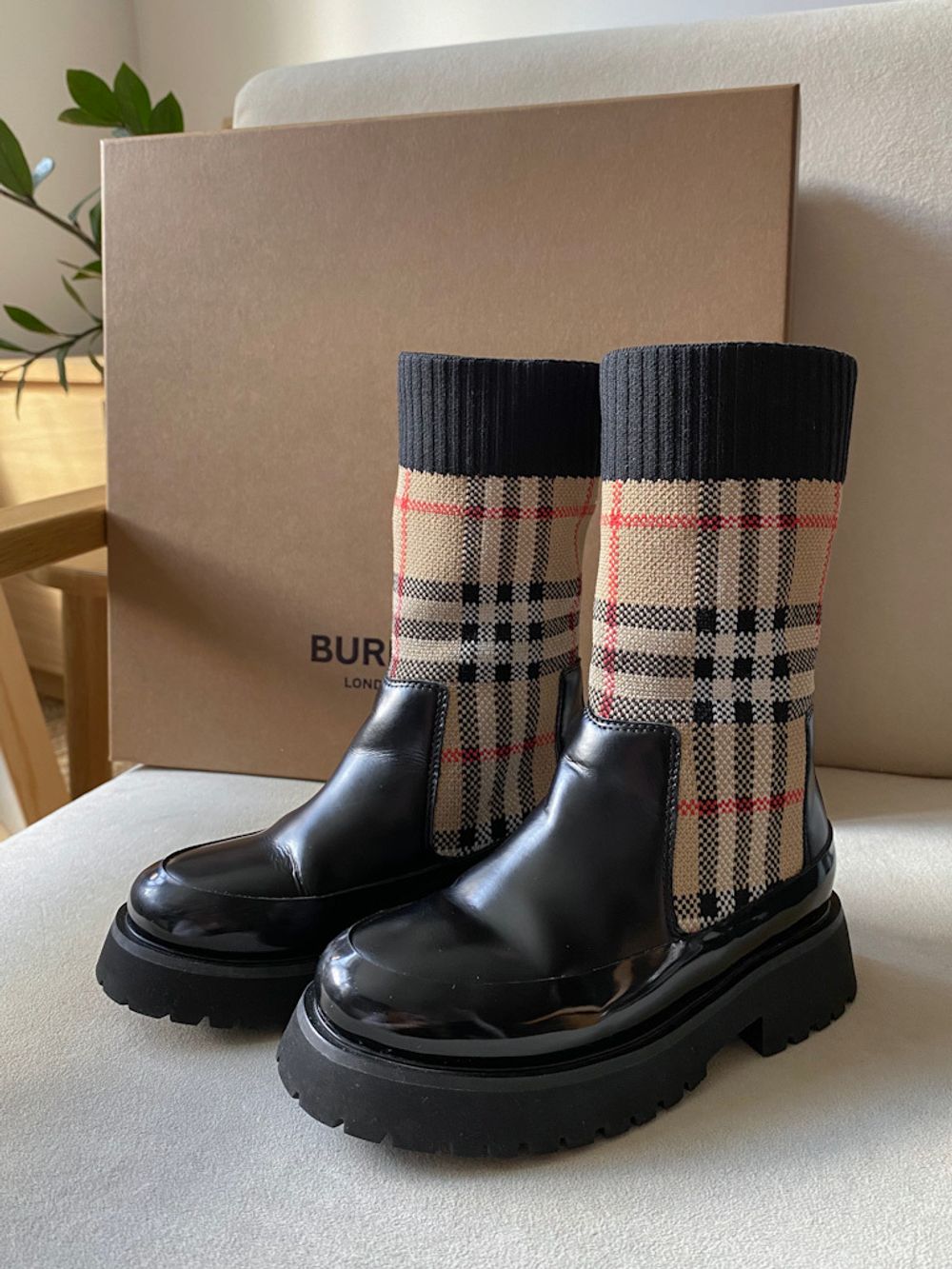 Сапоги Burberry