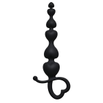 Чёрная анальная цепочка 18см Lola Games First Time Begginers Beads 4102-03Lola