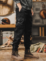 Мужские брюки джогерры резинка плюс замок в американском ретро-стиле. Оптом и в розницу