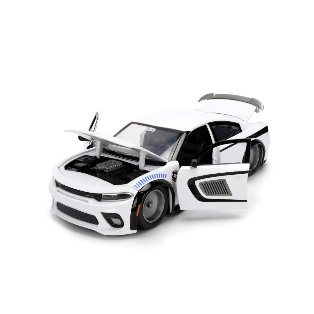 JADA Star Wars - Металлическая машина 2021 Dodge Charger SRT Hellcat + фигурка Штурмовик 3364783