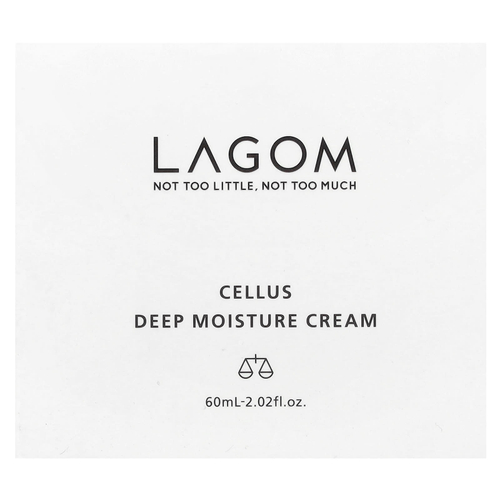 LAGOM, Крем для глубокого увлажнения Cellus, 60 мл (2,02 жидк. Унции)