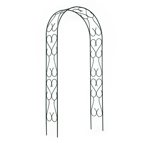 Арка садовая разборная «Узорная широкая» 2.5 х 0.38 х 1.2 м