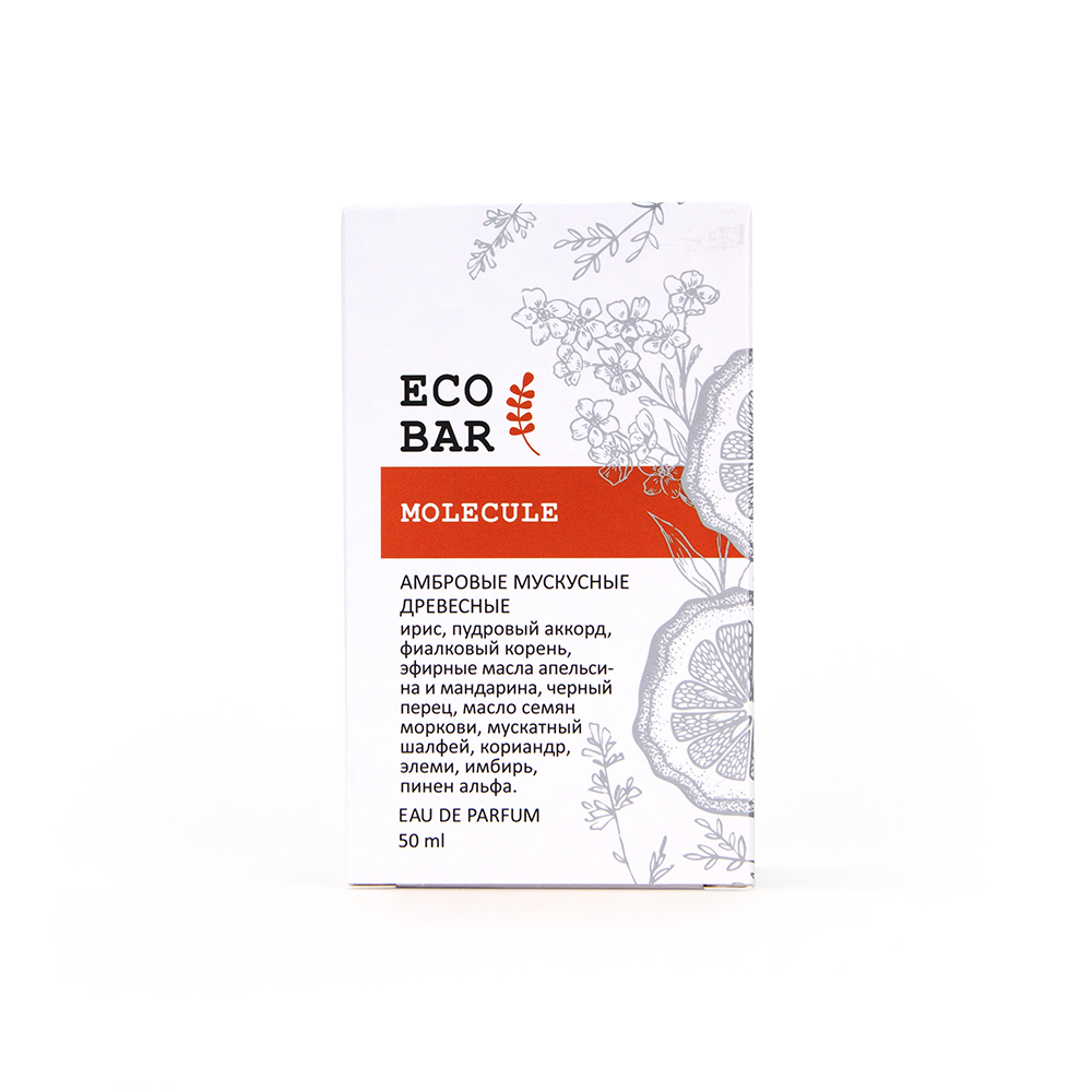 Вода парфюмерная Eco Bar Molecule (Эко Бар Молекуле) - 50ml for women