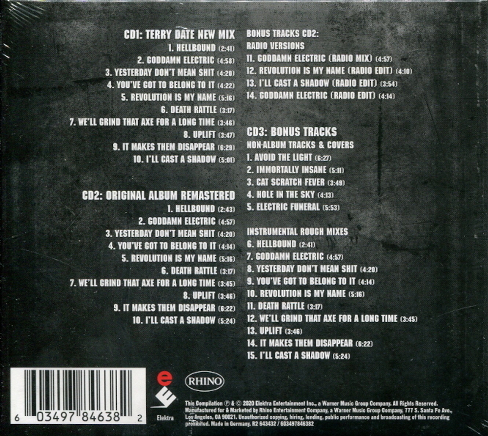 Pantera / Reinventing The Steel (20th Anniversary Edition)(3CD)