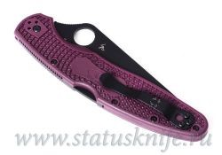 Нож Spyderco C07BGBKP4 Police 4 Burgundy FRN Micro Melt PD#1фотография - 8