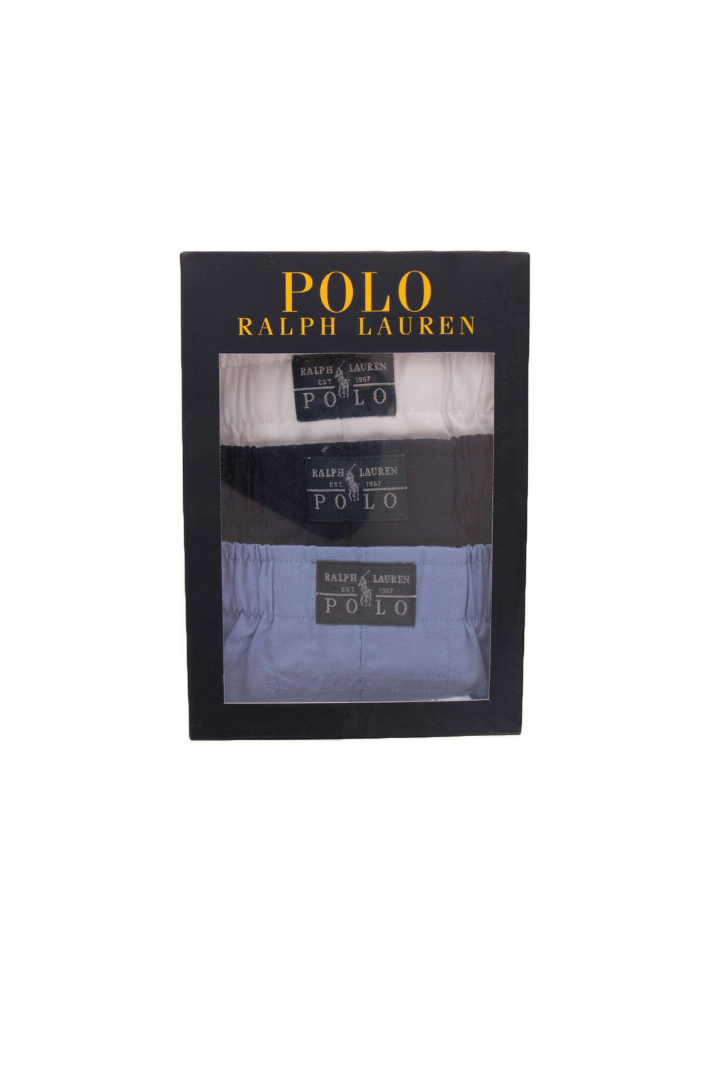 трусики-боксеры 3 шт. POLO RALPH LAUREN - белый(714610864)