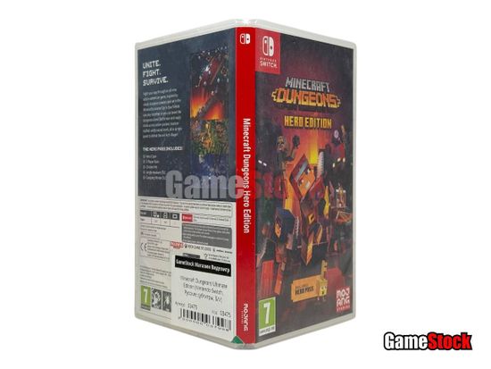 Minecraft Dungeons Hero Edition (Nintendo Switch, Русские субтитры, Б/У)