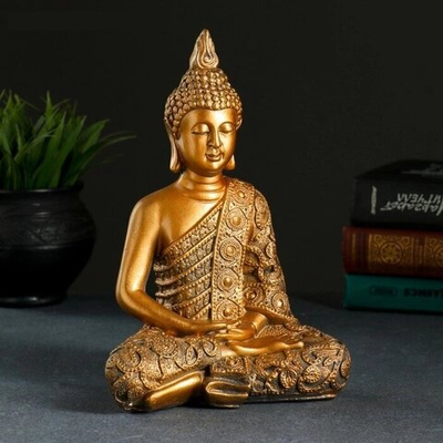 Копилка "Будда малый" бронза, 16х9х24см