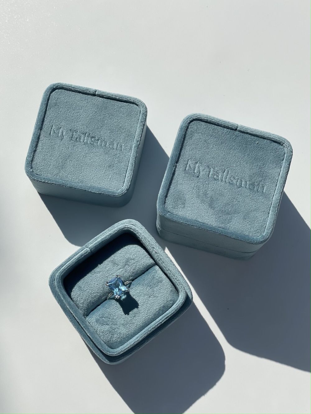 Футляр бархатный, 11 оттенков