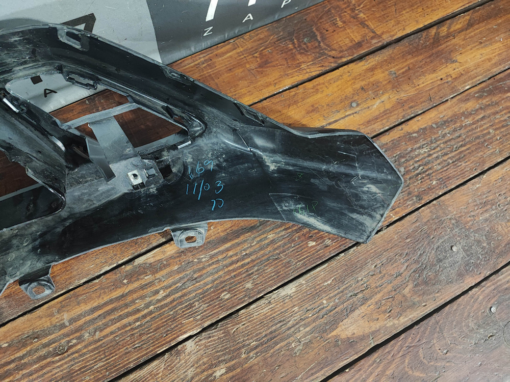 Накладка переднего бампера Mitsubishi Outlander 3 18-нв Б/У Оригинал 6405A332HA