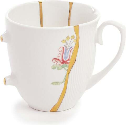 Кружка Seletti Kintsugi 2, 8,5 см, фарфор